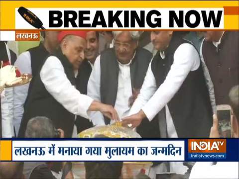 Mulayam Singh Yadav celebrates 81st birthday in Lucknow