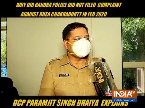 Sushant case: insisted on a written complaint by OP Singh, says DCP Paramjit Sngh Dahiya