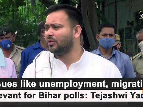 Issues like unemployment, migration relevant for Bihar polls: Tejashwi Yadav