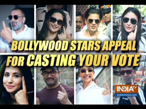 Shabana Azmi, Javed Akhtar and other Bollywood stars appeal fans to cast their vote