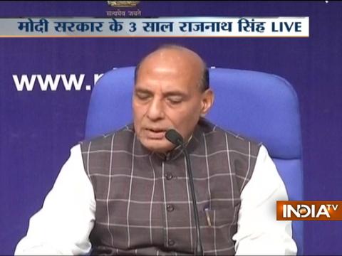 Despite having a large Muslim population, ISIS has been unable to establish a hold in India : Rajnath