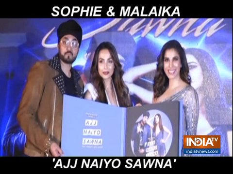 Sophie Choudry launches her latest single Ajj Naiyo Sawna