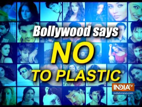 Bollywood celebrities urge to ban plastic