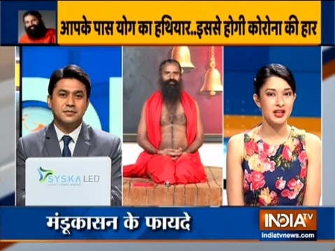 Using yoga as effective weapon to fight coronavirus with Swami Ramdev