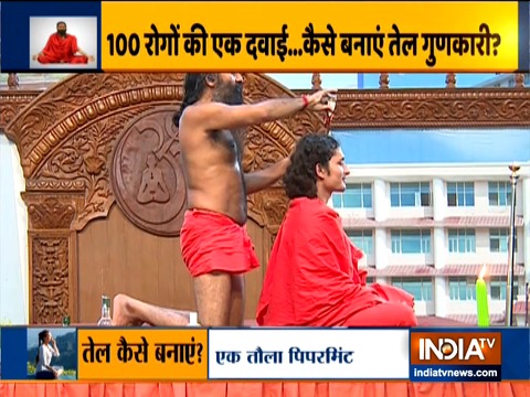 Swami Ramdev shares five yoga asanas to remove stress