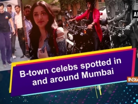 B-town celebs spotted in and around Mumbai