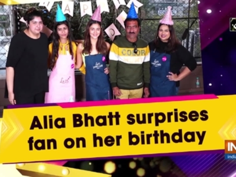 Alia Bhatt surprises fan on her birthday