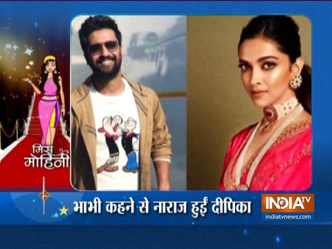 Vicky Kaushal miffs Deepika Padukone by calling her 'Bhabhi'