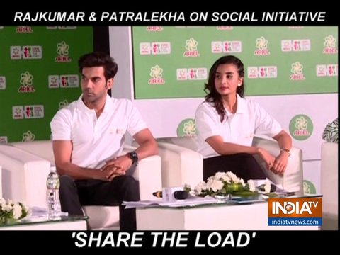 Rajkummar Rao attends panel discussion along with girlfriend Patralekha