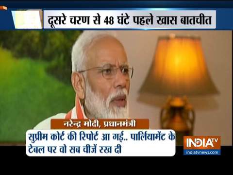 Dynasty politics is the biggest threat to democracy: PM Narendra Modi during an interview