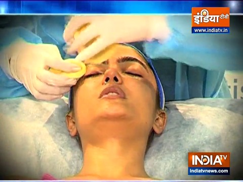 TV actress Rashmi Gupta enjoys skincare session