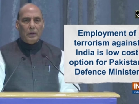 Employment of terrorism against India is low cost option for Pakistan: Defence Minister