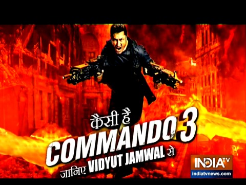 Know how is Vidyut Jammwal's Commando 3