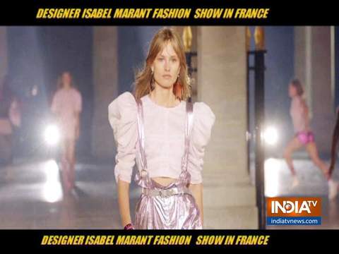 Designer Isabel Marnat Collection gets displaed in fashion show