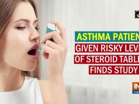 Asthma patients given risky levels of steroid tablets, finds study