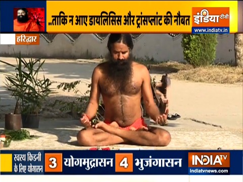 Pranayamas and accupressure points for kidneys by Swami Ramdev