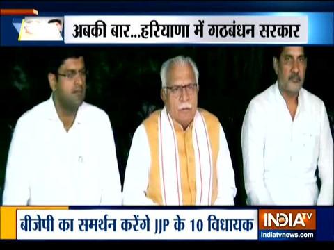 BJP-JJP alliance for Haryana sealed. CM will be from BJP and Deputy CM from JJP.