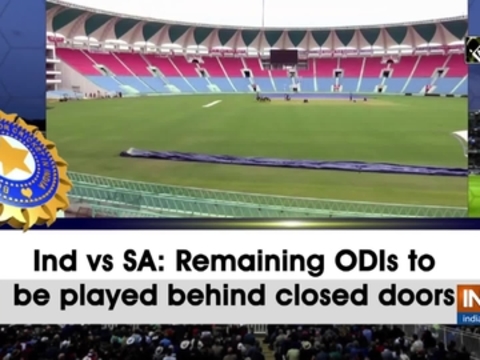 Ind vs SA: Remaining ODIs to be played behind closed doors