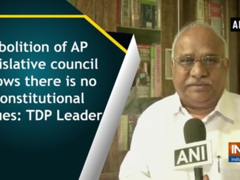 Abolition of AP legislative council shows there is no constitutional values: TDP Leader