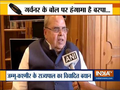 Whatever I said was in 'fit of anger', as Guv I should have avoided it: Satya Pal Malik