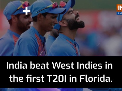 India beat West Indies by 4 wickets