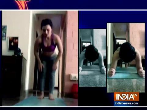 TV actress Renee Dhyani shares tips for home workout