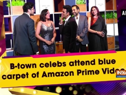 B-town celebs attend blue carpet of Amazon Prime Video