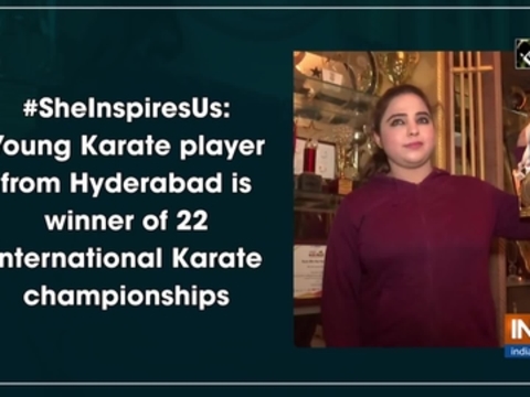 #SheInspiresUs: Young Karate player from Hyderabad is winner of 22 international Karate championships