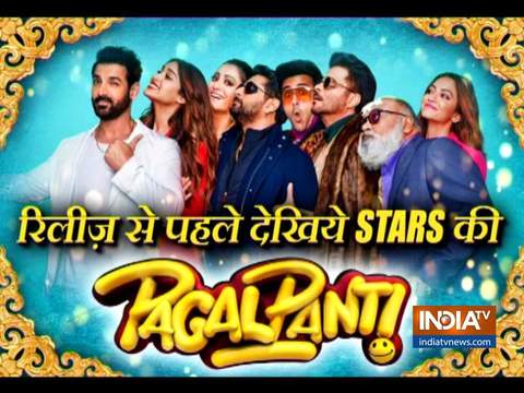 Pagalpanti stars share fun moments