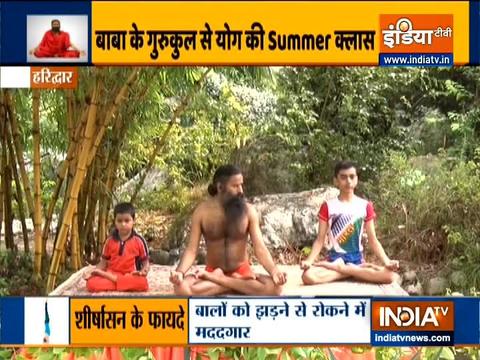 Swami Ramdev shares yogasanas to increase the height of children