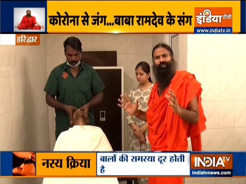 Learn how to perform Panchkarma from Swami Ramdev