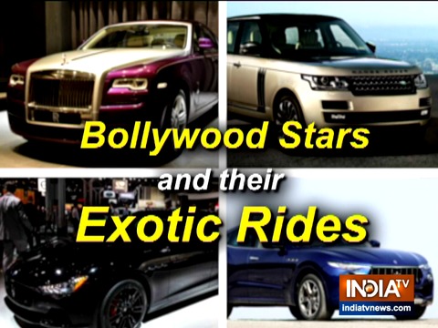 Bollywood celebrities and their luxurious cars