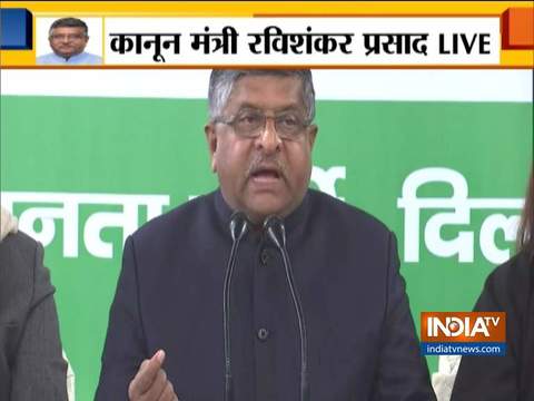 Shaheen Bagh protest is not against CAA but Modi ji, says Ravi Shankar Prasad