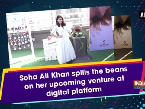 Soha Ali Khan spills the beans on her upcoming venture at digital platform