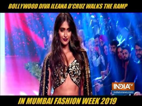 Ileana D'Cruz dazzles in black at fashion event