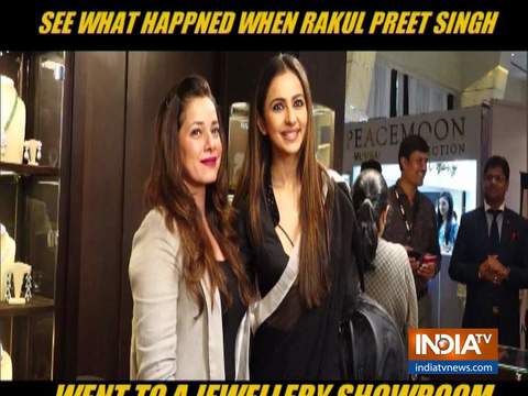 What happened when Rakul Preet Singh went to inaugurate a jewellery showroom 