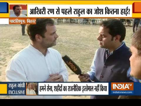 PM Modi's game over: Rahul Gandhi ahead of Lok Sabha Election results