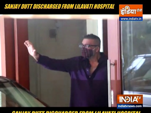 Actor Sanjay Dutt discharged from Lilavati hospital