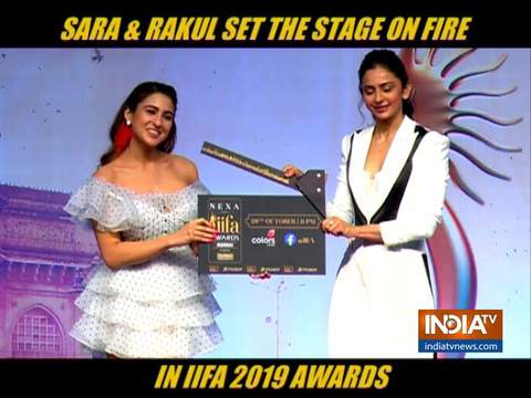 Sara Ali Khan, Rakul Preet Singh sizzle in white for IIFA event