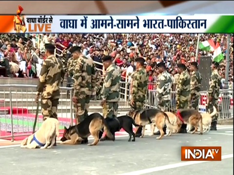 Independence Day 2018: Beating Retreat ceremony at Wagah border (Part 2)