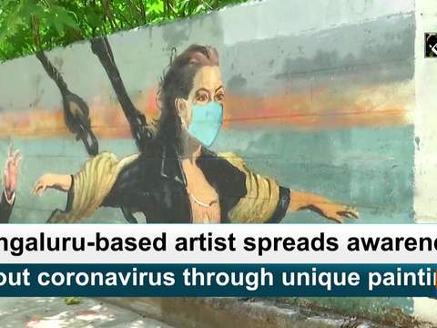 Bengaluru-based artist spreads awareness about coronavirus through unique paintings