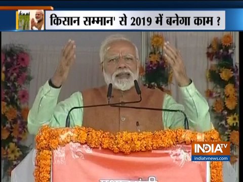 Mantra of 'Jai Jawan Jai Kisan' implemented from this stage today, says PM Modi in Gorakhpur