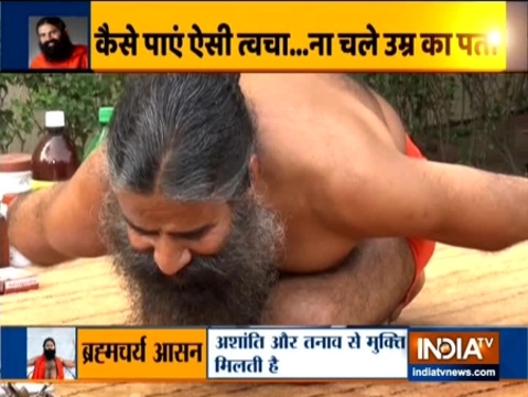 Do shirshasana, sarvangasana for anti-aging: Swami Ramdev