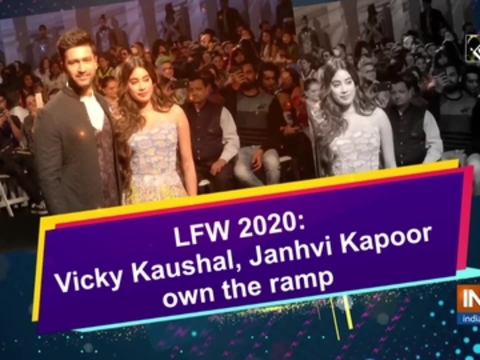 LFW 2020: Vicky Kaushal, Janhvi Kapoor own the ramp