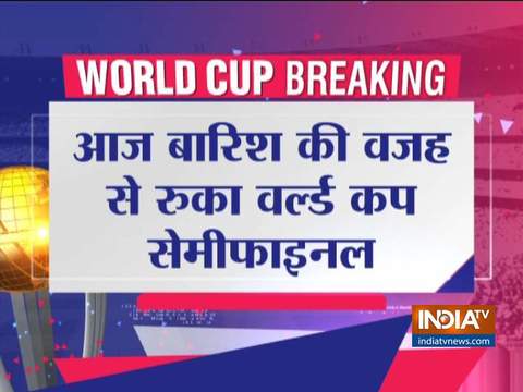 2019 World Cup: India-New Zealand semifinal pushed to reserve day