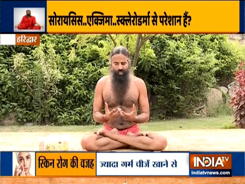 Swami Ramdev shares benefits of mud bath