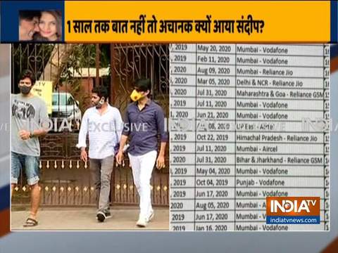 Sandeep Singh call details shows no exchange of calls between him and Sushant for last 1 year