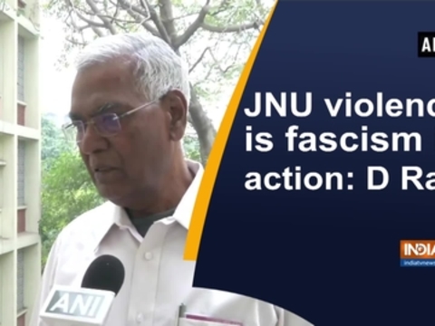 JNU violence is fascism in action: D Raja