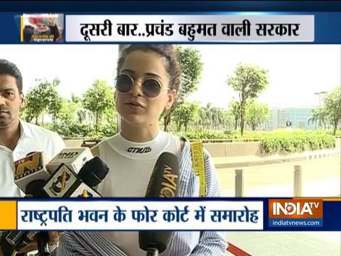 Kangana Ranaut wishes PM Modi ahead of his swearing-in ceremony