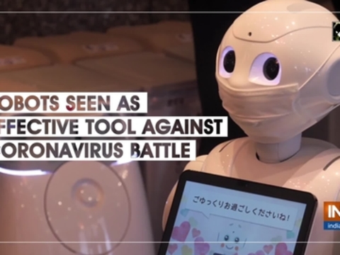 Robots seen as effective tool against coronavirus battle